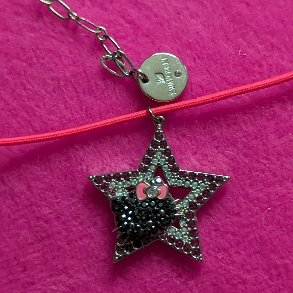 Hello Kitty X Swarovski Star Pendant Necklace,All Products : American Fashion Style Bags On Sale
